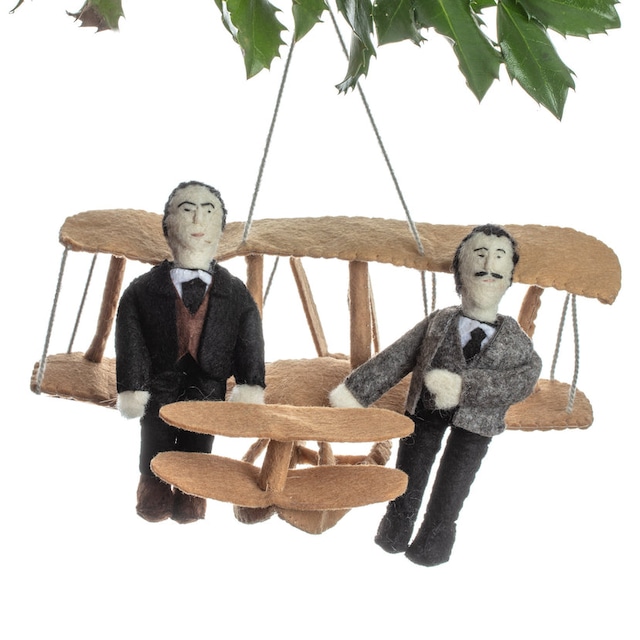 Felt Ornament　Wright Brothers