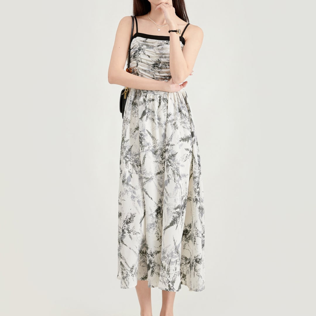 botanical cami dress