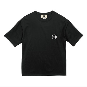 丸飛  T-SHIRT / BLACK ビックシルエットスタイル