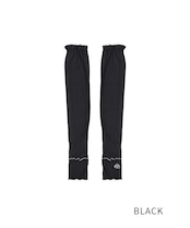 【直営限定ITEM】バイカラーメロウアームカバー (BLACK) CQ-49505H