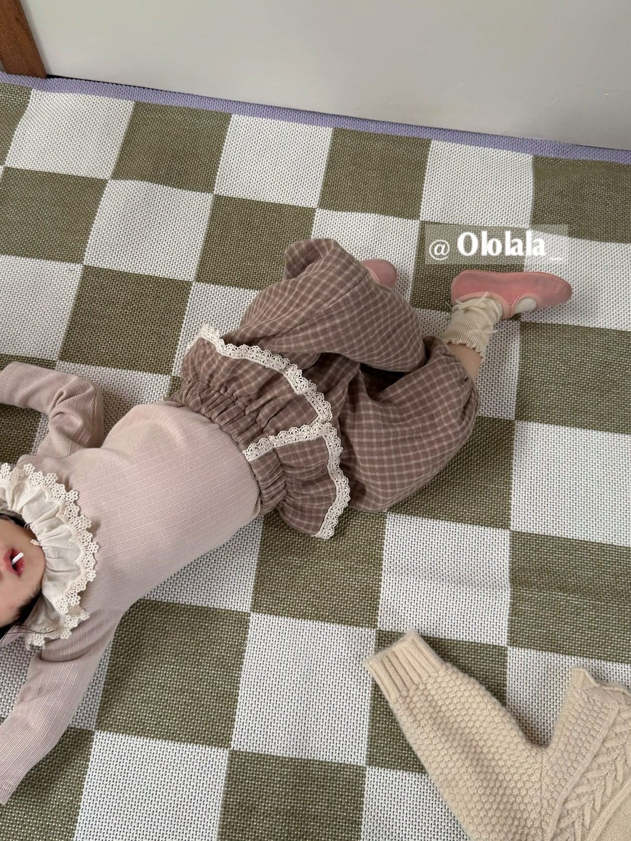 【予約】/ ローズガーデンバルーンパンツ / ololala