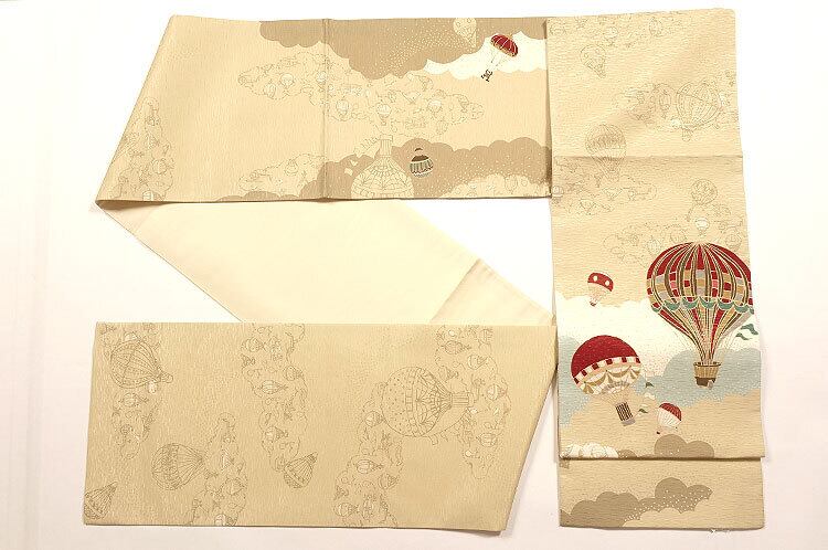 ⑥⑨⑤WAKKA バラ 京袋帯 ワッカ 正絹 全通 京袋帯 S7090404-1 ブランド帯 WA・KKA ワッカ 新品 西陣織 正絹お洒落