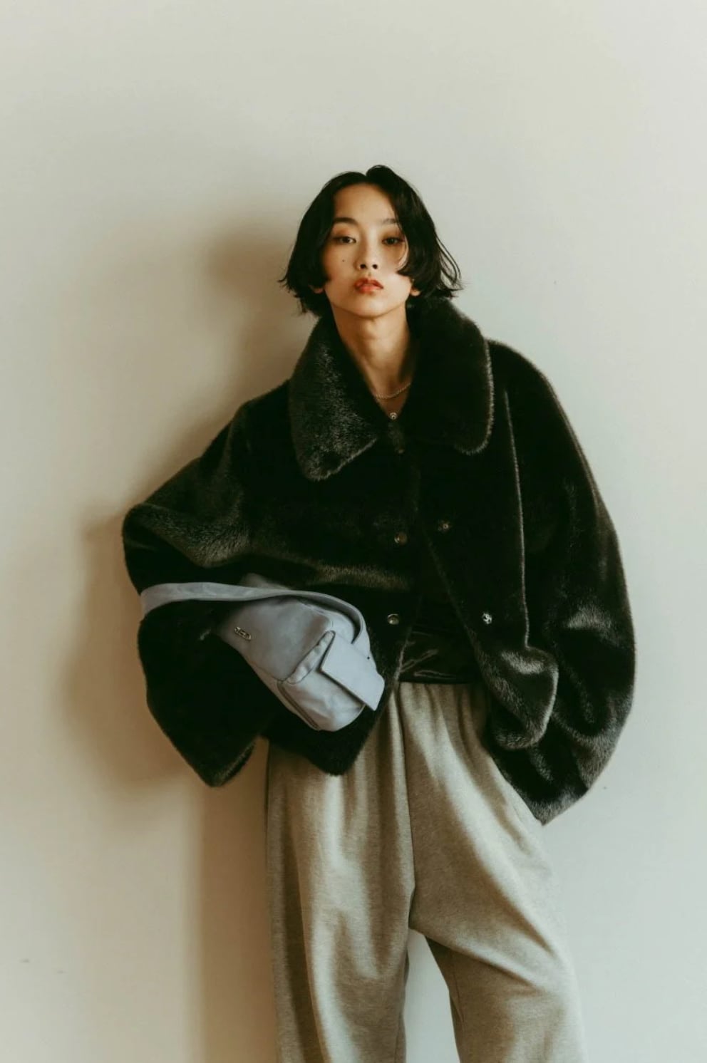 KnuthMarf】point collar fur coat（unisex）/（KM25WW02） | CLOAK&CO