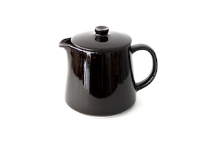 vintage ARABIA KILTA pitcher with lid black  /  ヴィンテージ アラビア キルタ 蓋付きピッチャー ブラック