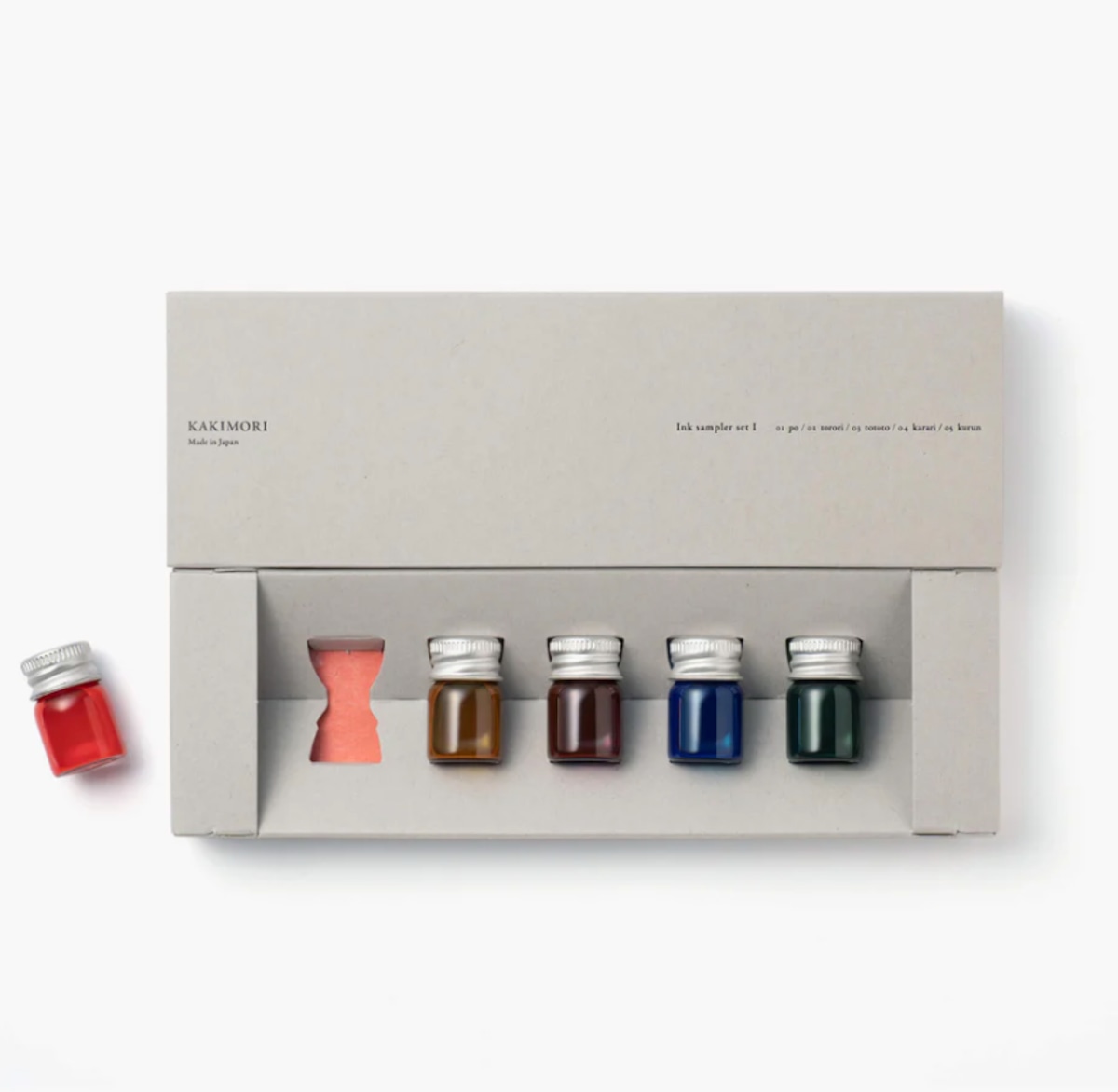 Kakimori | Ink sampler set Ⅰ | アイデアスイッチ