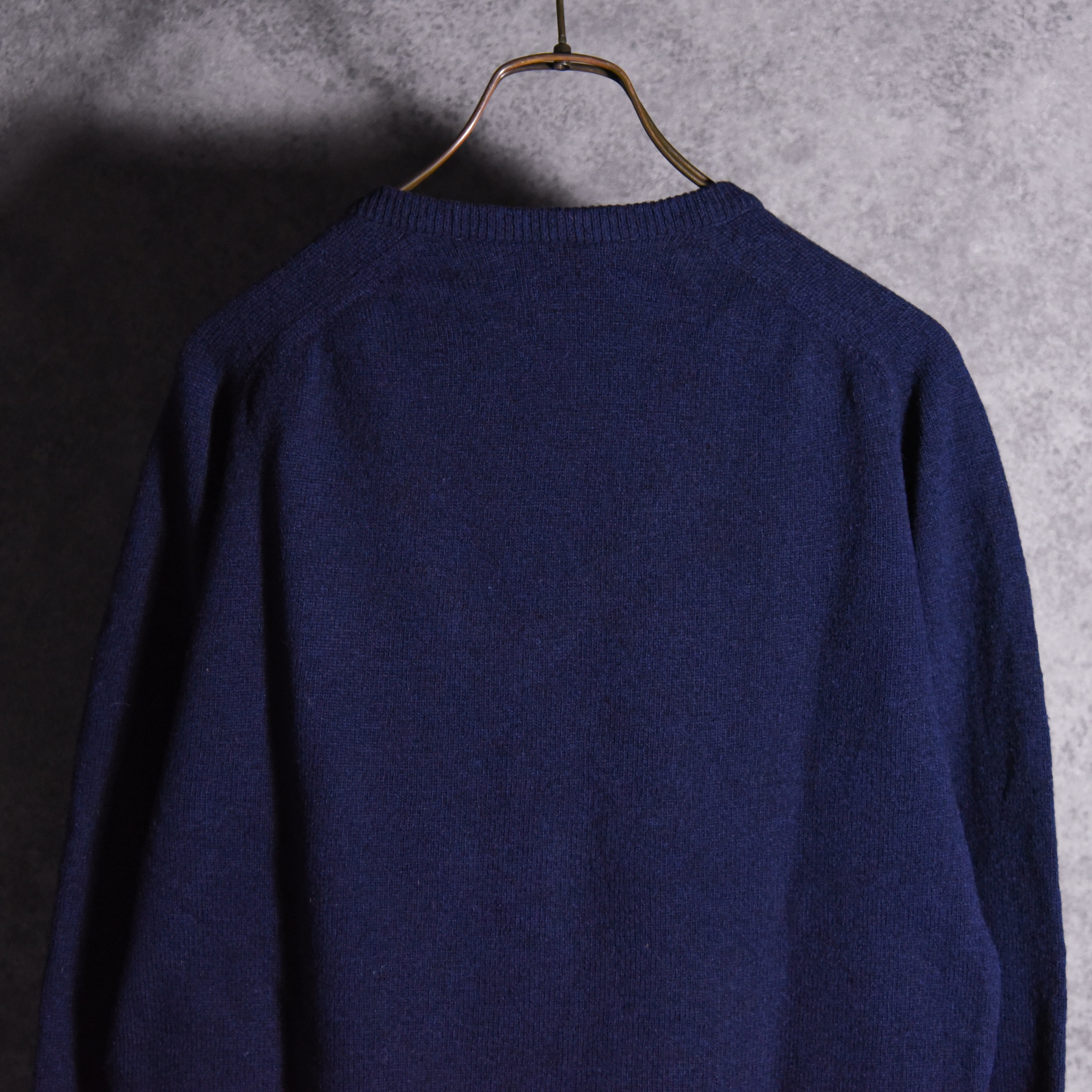 ユーロ古着☆PETER STORMピーターストーム☆W2セーター希少なVネック 80-90s Peter Storm V Neck Sweater Knit Made in UK ピーターストーム