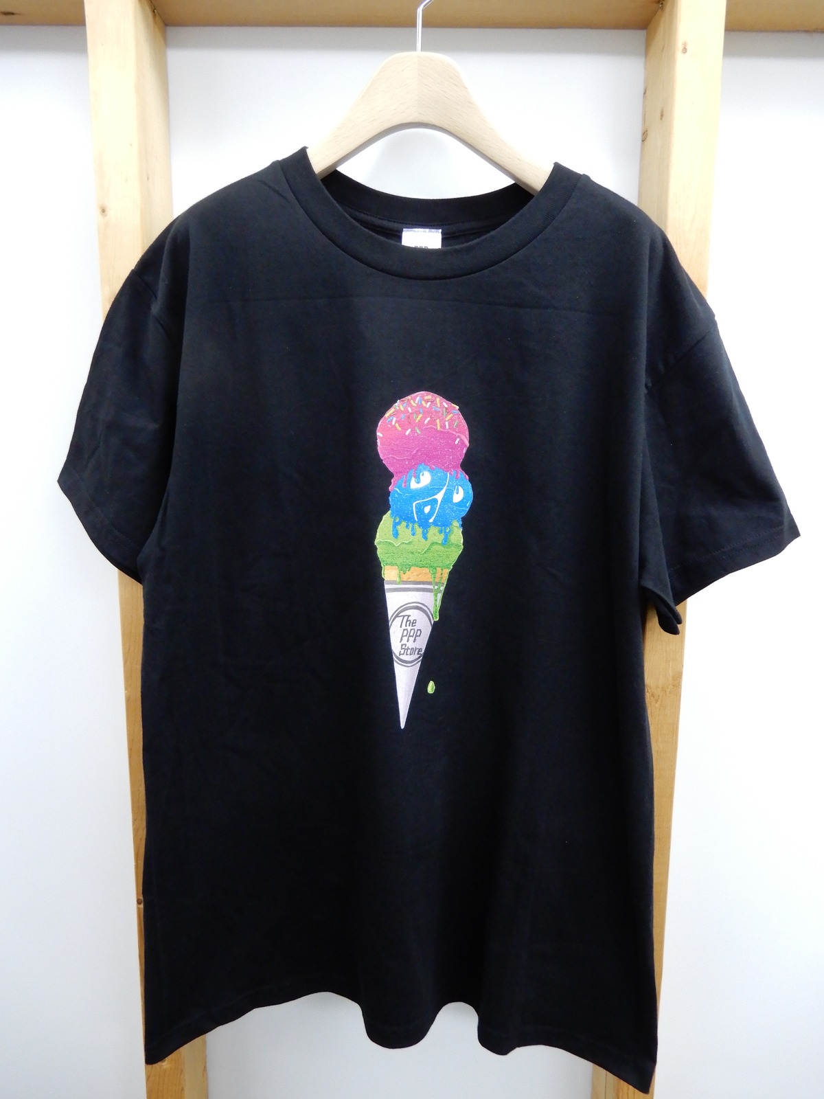 The Ppp Store アイスクリームtシャツ 黒 The Ppp Store