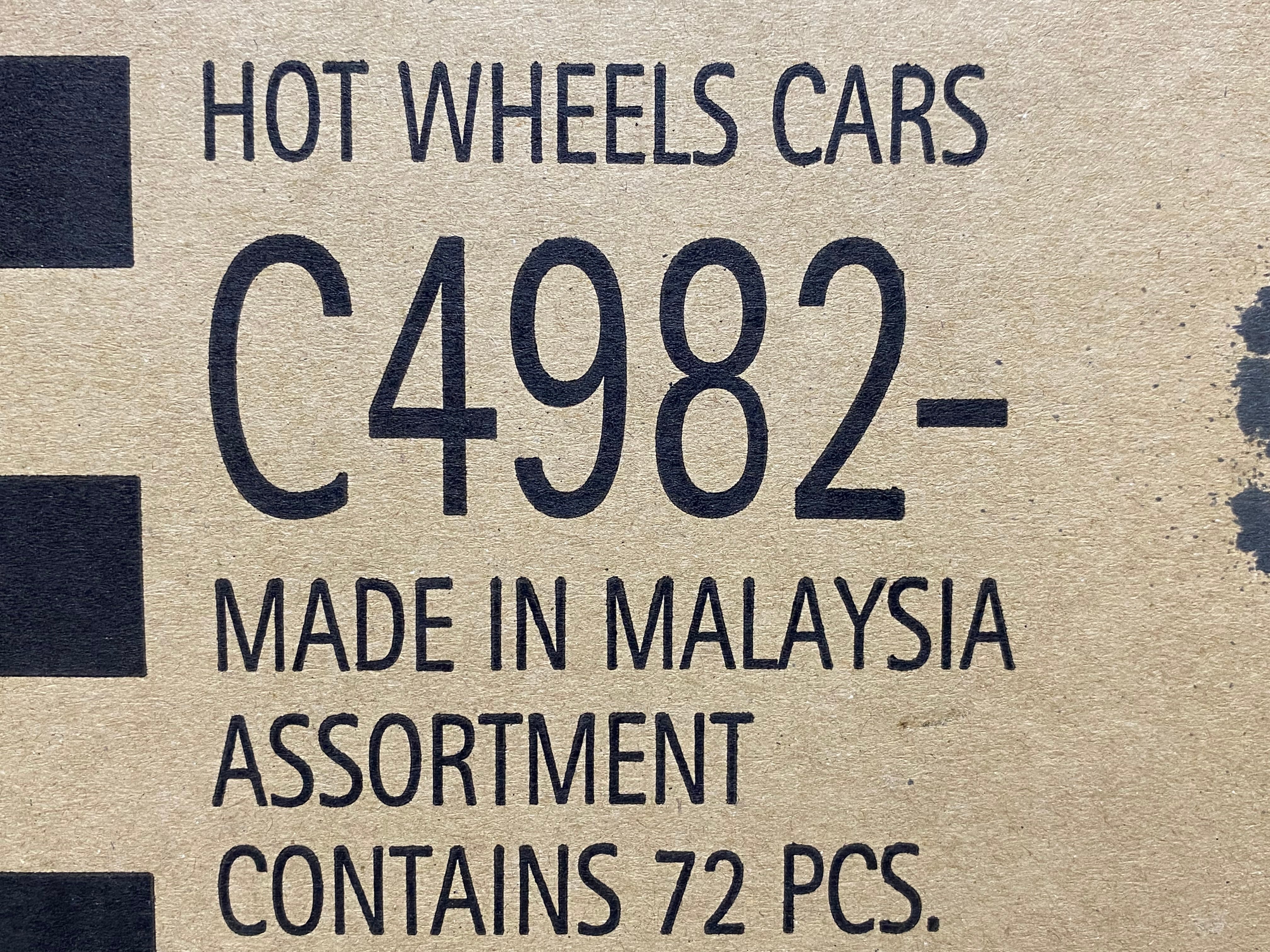 ホットウィール ベーシックカー Jアソート (インターナショナル版 72台