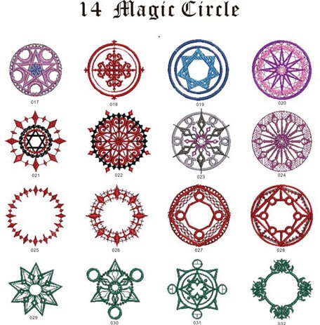 ミシン刺繍CD素材集 「Embroidery Grimoire」 | RufusAries