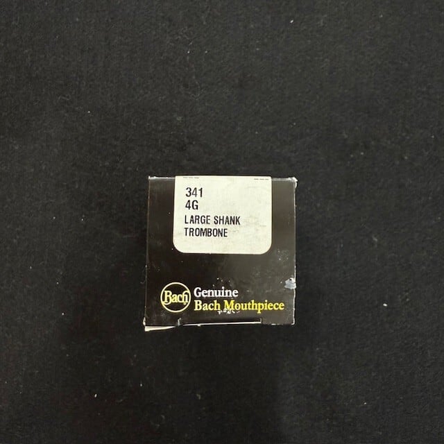 Bach トロンボーン・ユーフォニアム マウスピース 4G 太管 | サウンド