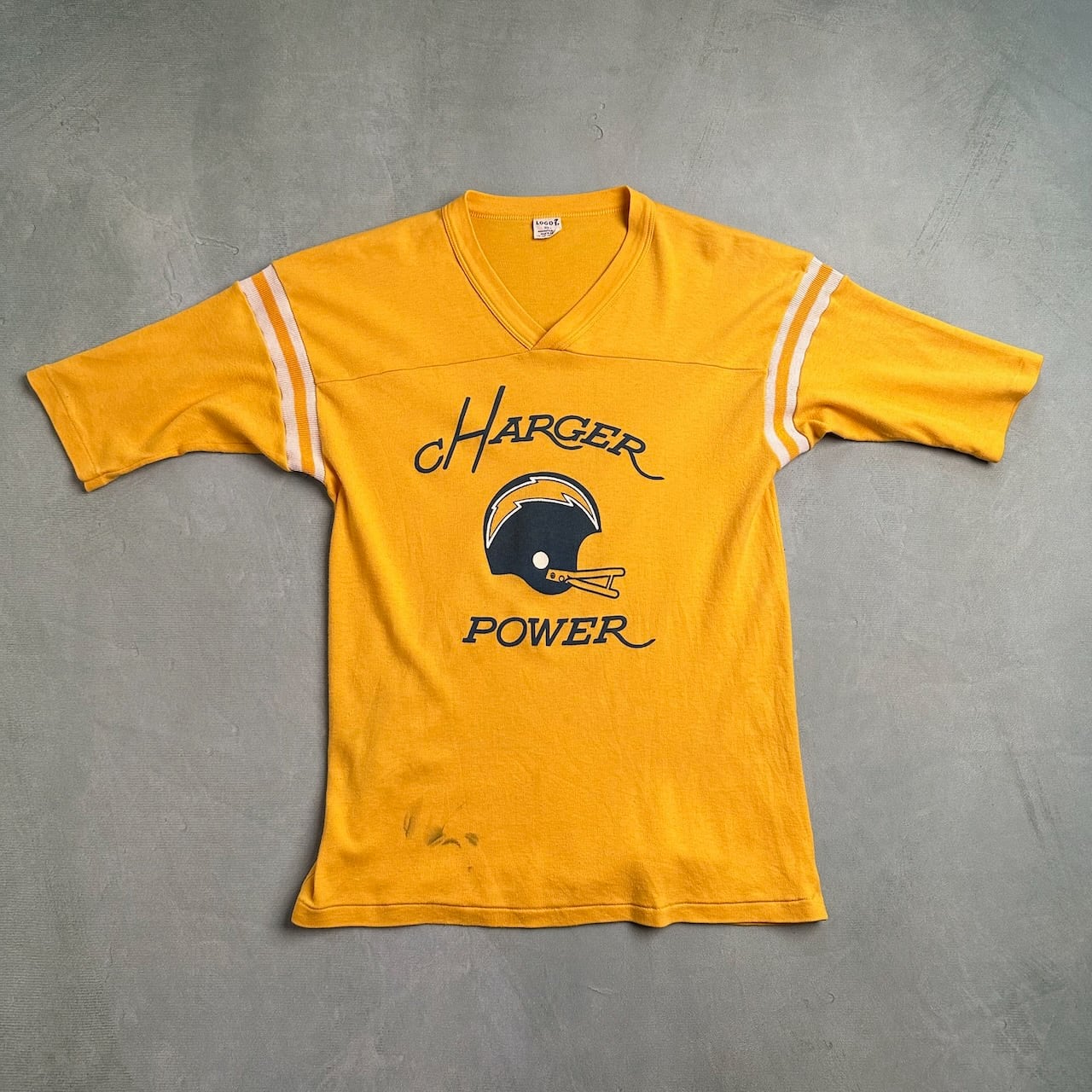 CHAMPION フットボールシャツ フットボールT ビンテージ USA 70S