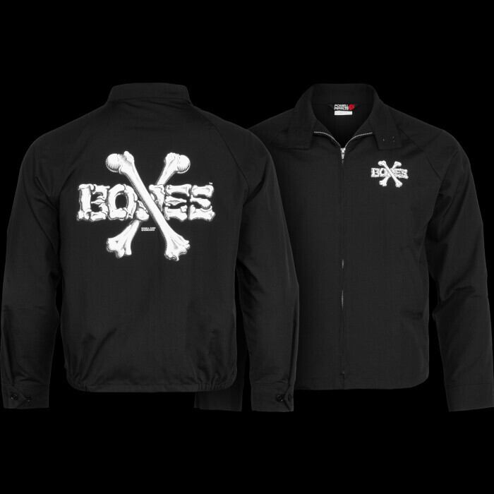 Powell Peralta / Cross Bones Jacket Black | youth