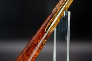 【朱色の銘木】 本花梨紅白 特上gold MP