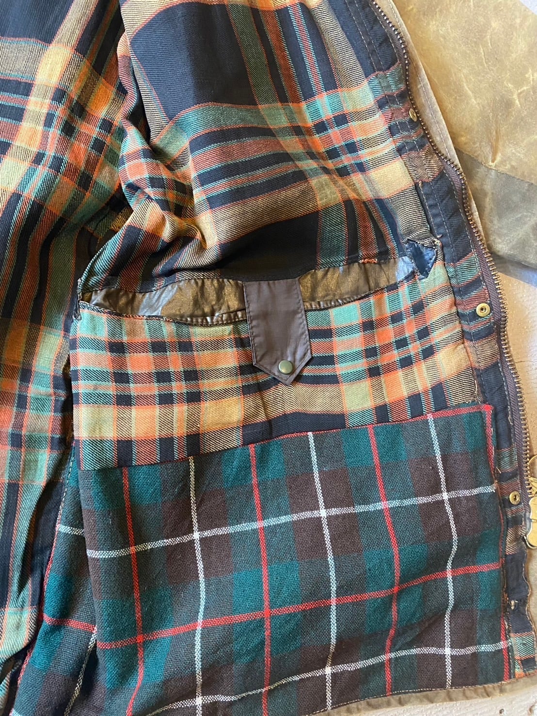 vintage 70's BARBOUR Solway Zipper 1ワラント | vintage vintage 70's BARBOUR Solway Zipper 1ワラント | vintage