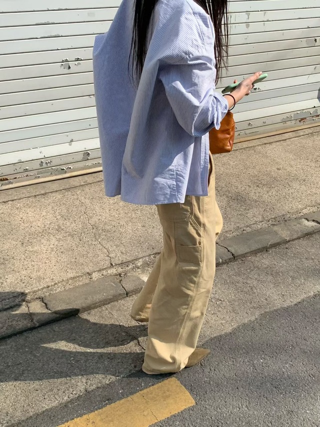 (予約) HAUS / Girls work pants 2color