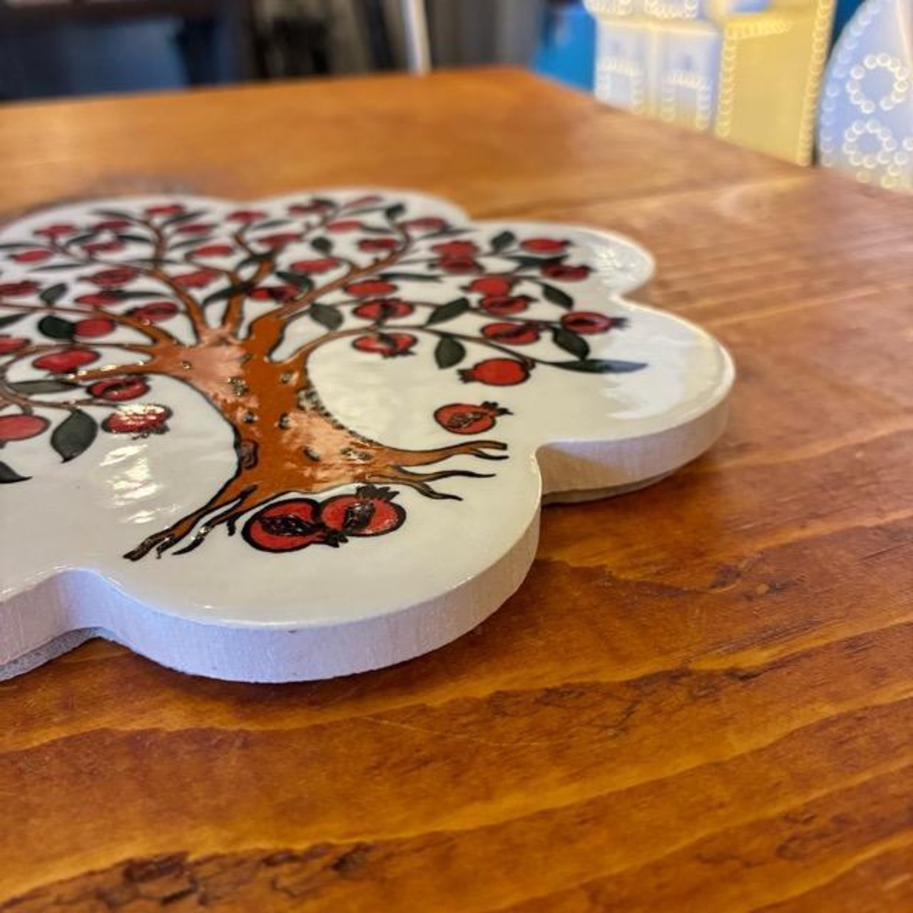 Turkey KUTAHYA design plate (3 types) Turkish Kutahya design plate (3 types) - trivet, tile, Turkish kettle holder, ornament