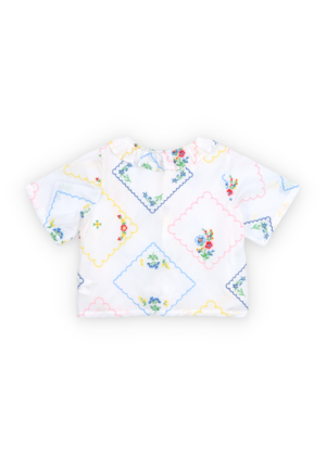 The New Society/Jacinthe Blouse Multicolor Embroidery