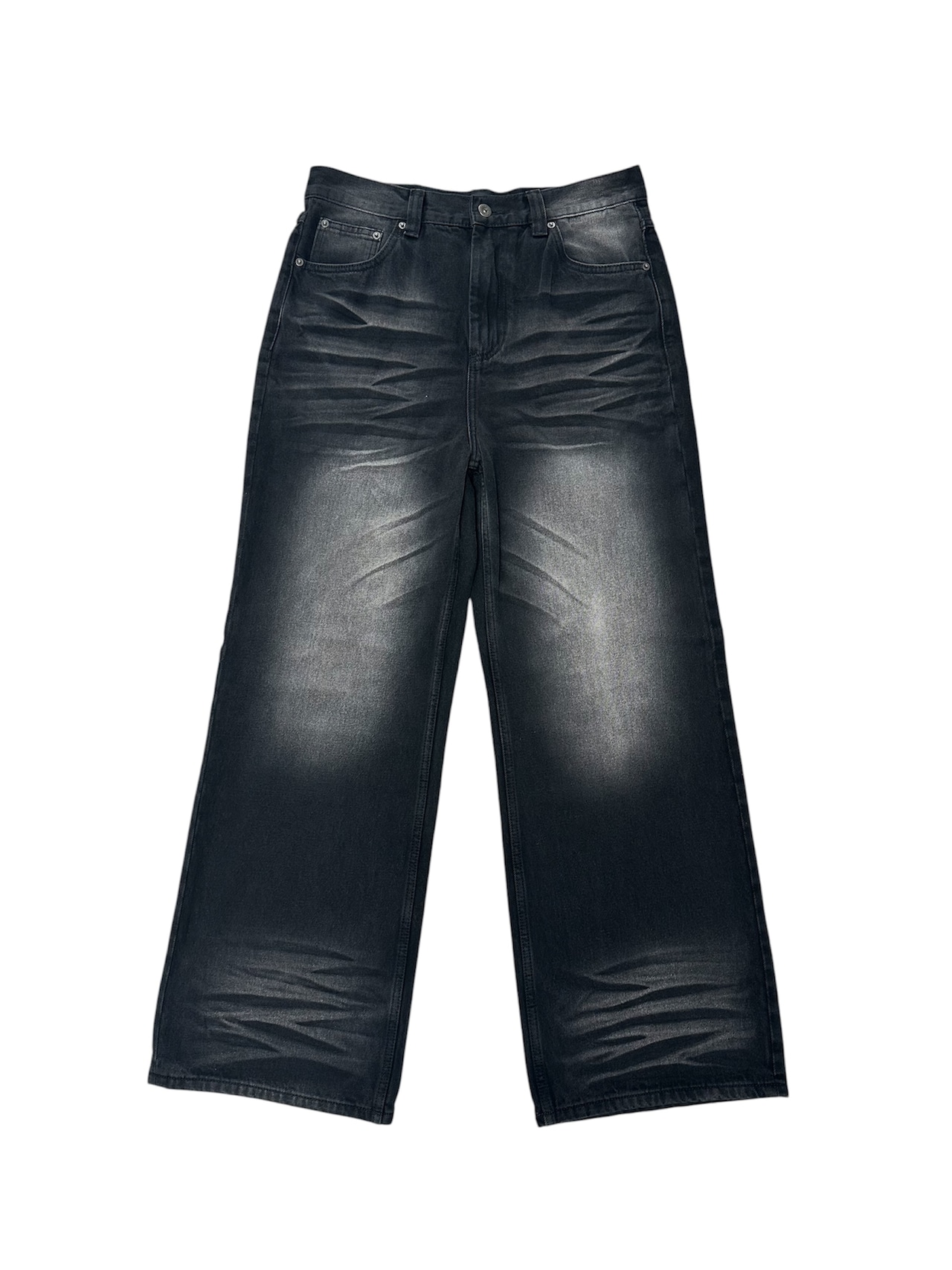 Shadow Fade Loose Fit Denim