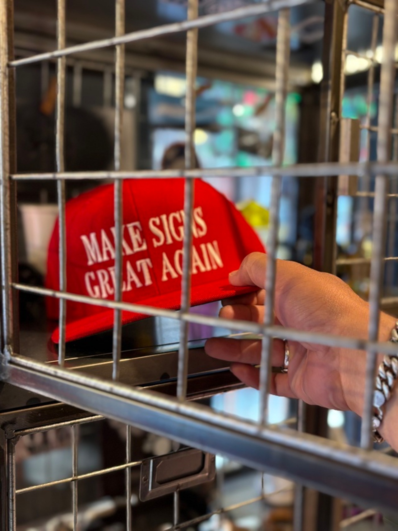 BEAT.F.P.G / MAKE SIGNS GREAT AGAIN BASE BALL CAP / CAP / キャップ - 5