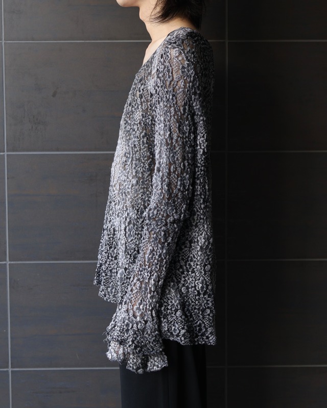 embroidery sleeve flare second knit