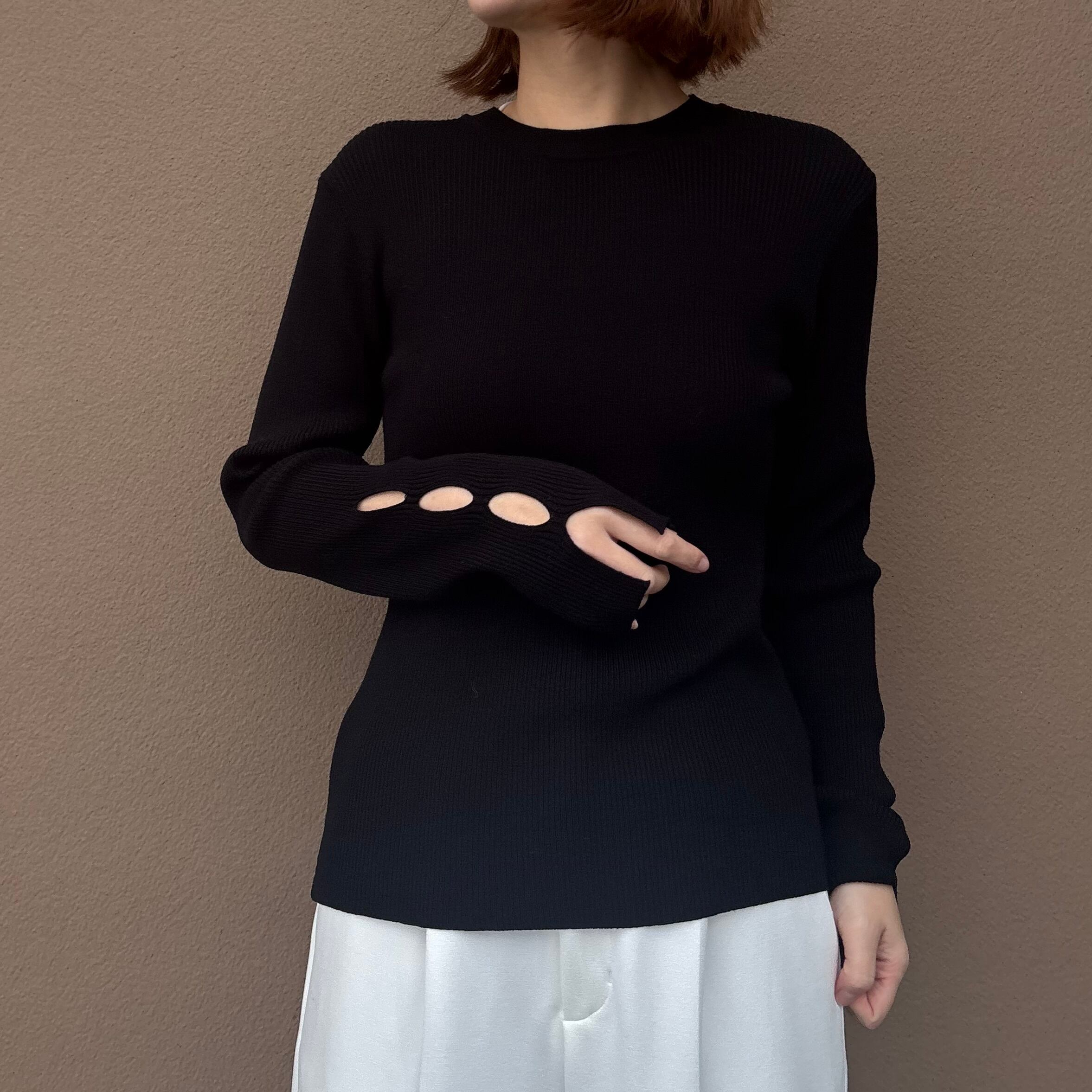 CLOCHE 】ホールスリーブリブニット | valance 福井｜レディース