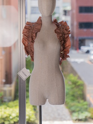 【HOUGA】frill belt