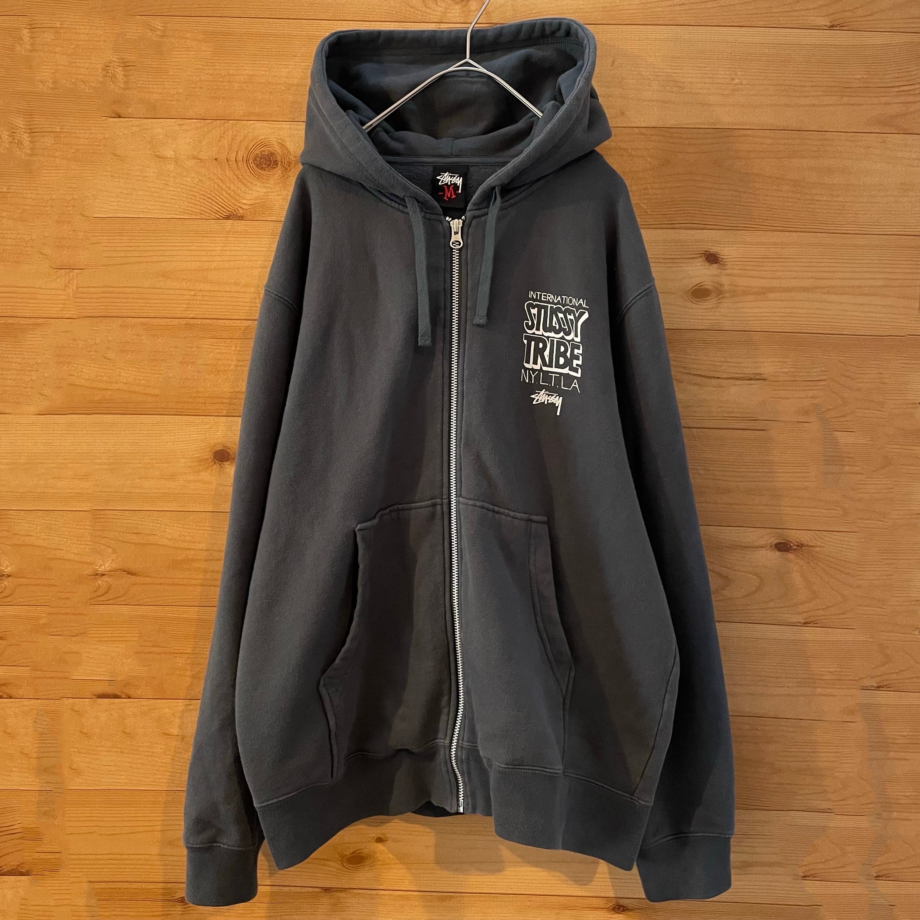 stussy scout hoodie バックプリント　パーカー