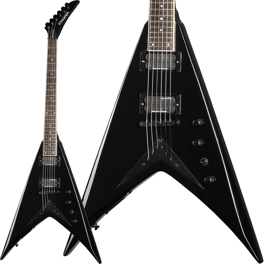 KRAMER クレイマー　メガデス デイヴ・ムステイン モデル KRAMER クレイマー Dave Mustaine Vanguard Ebony デイヴ・ムステイン