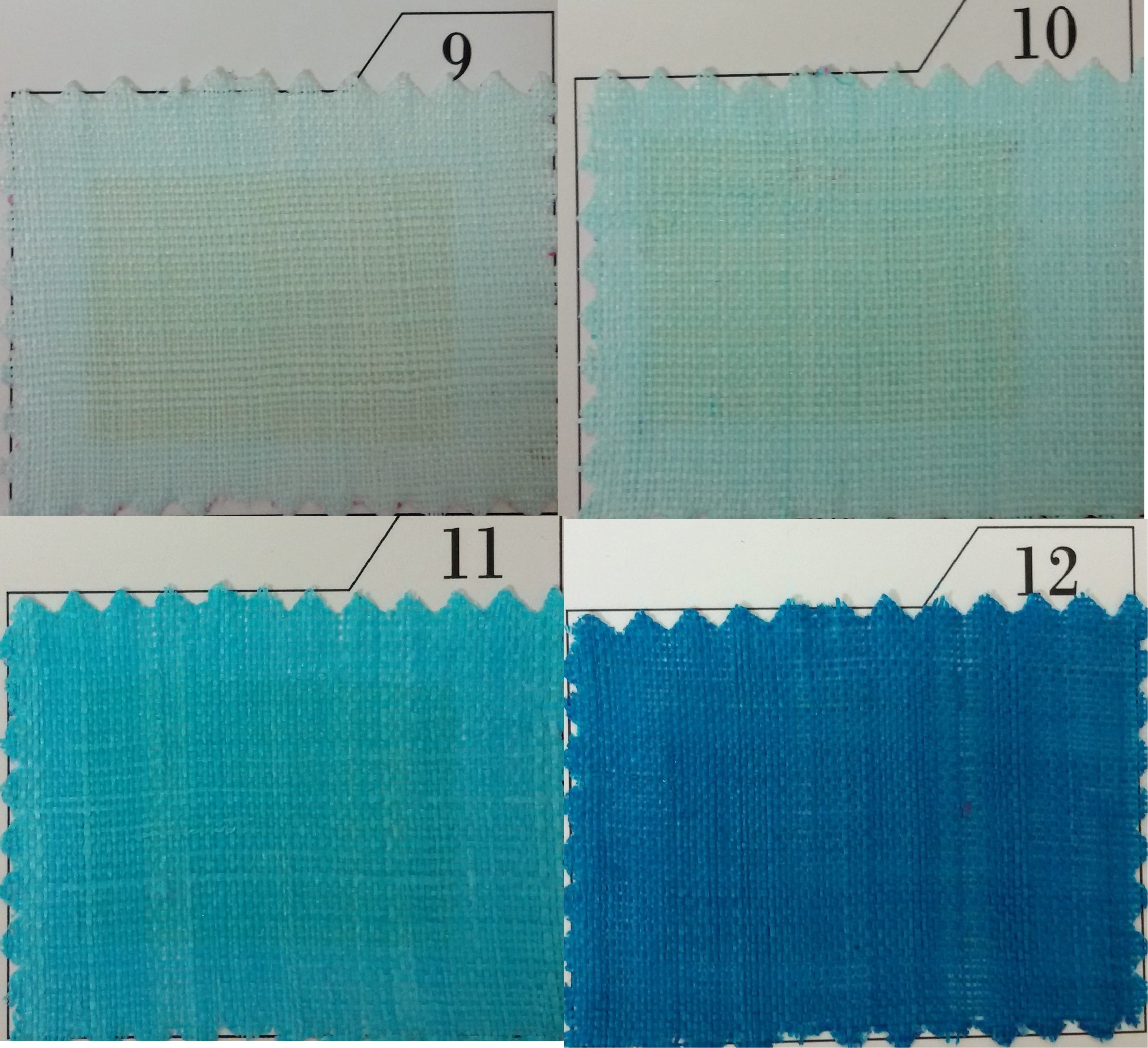モシ(麻)青系① 4色