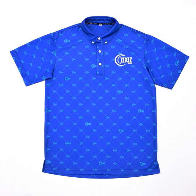 ブルーカラー【メンズ半袖ゴルフウエア】ZIXIZ-24PSSSM-BL