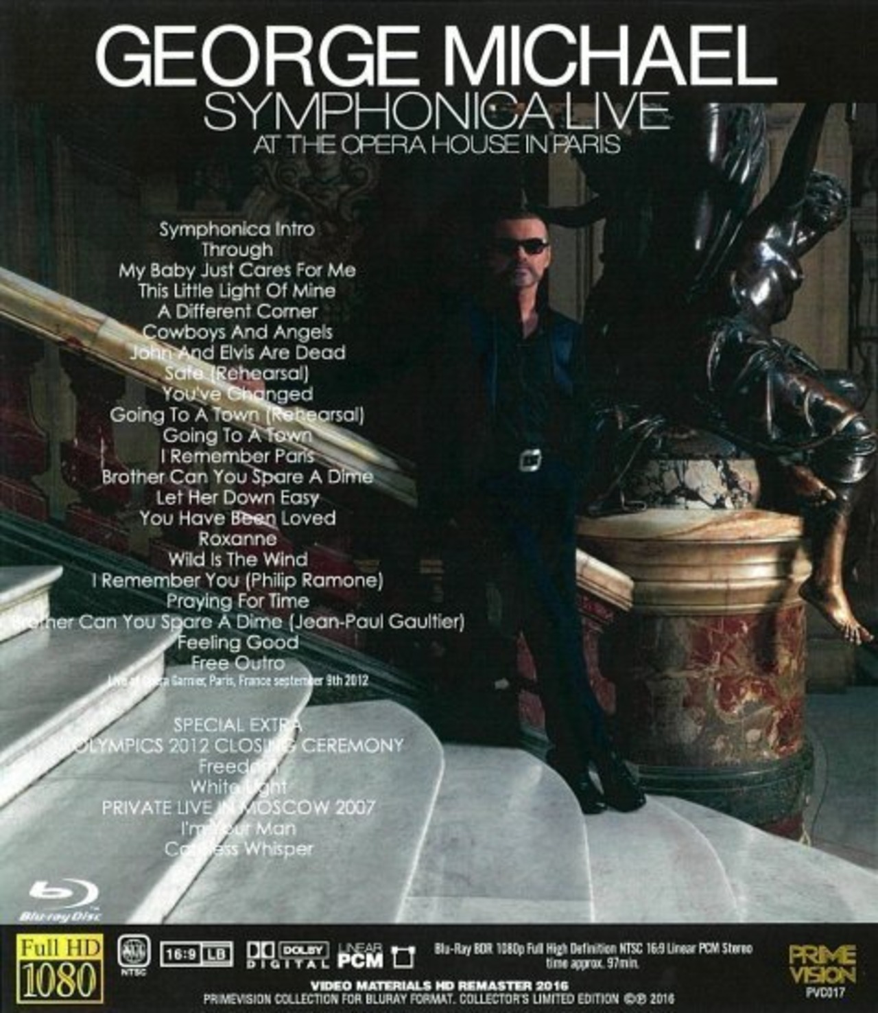 Michael George Opera GEORGE MICHAEL / SYMPHONICA LIVE AT THE OPERA HOUSE IN PARIS (1BDR) | R ...