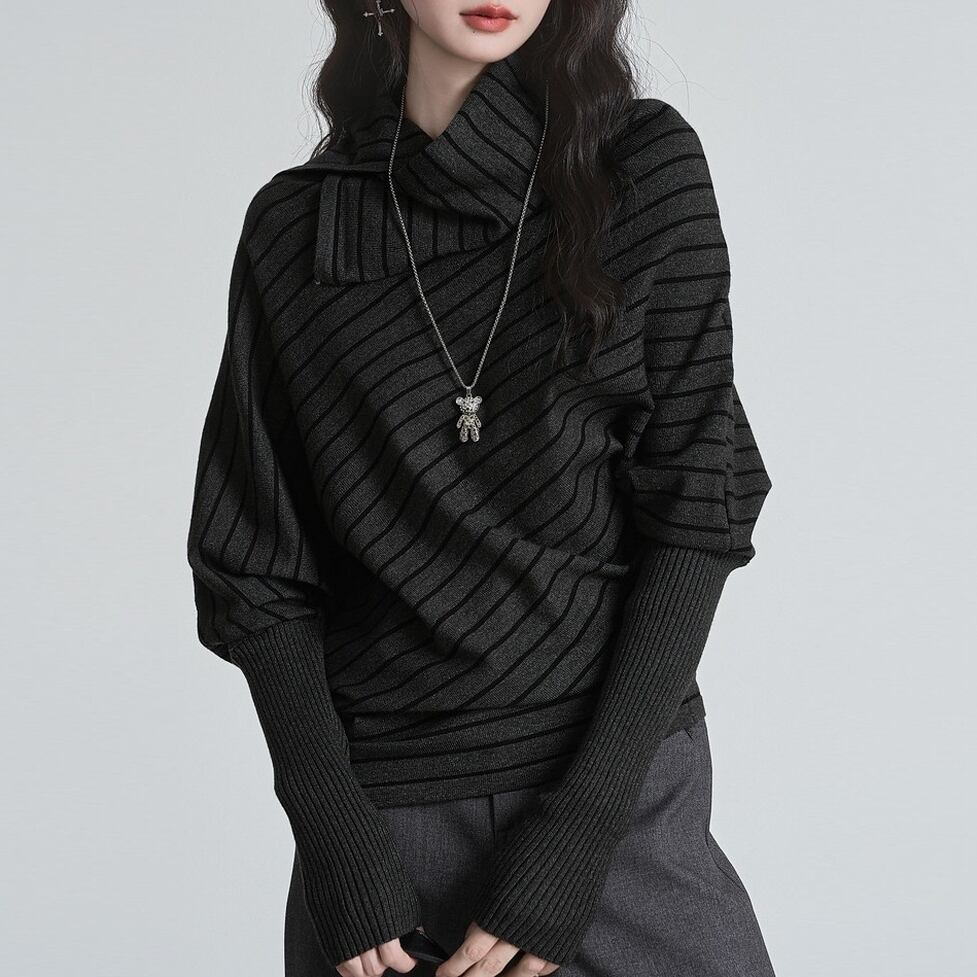 asymmetry border tops / l0946