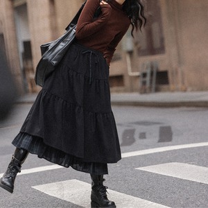layered tiered skirt J00108