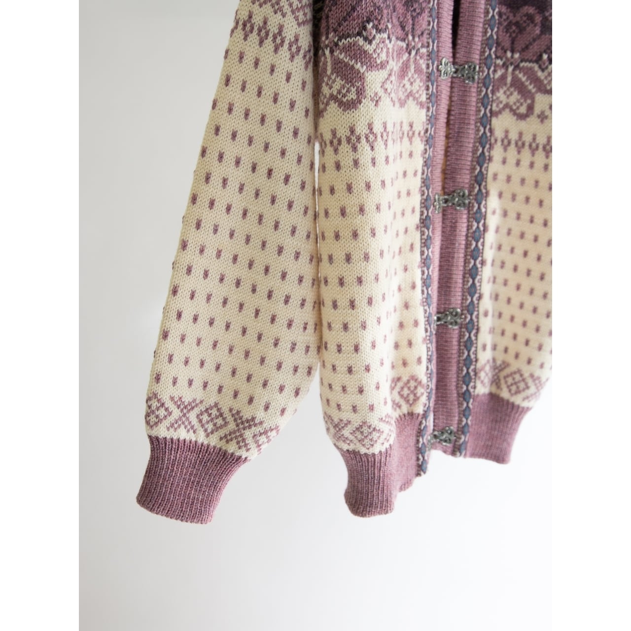 【DALE of NORWAY】100% Wool Nordic Cardigan(ダーレオブノルウェー ウールノルディックニットカーディガン セーター)