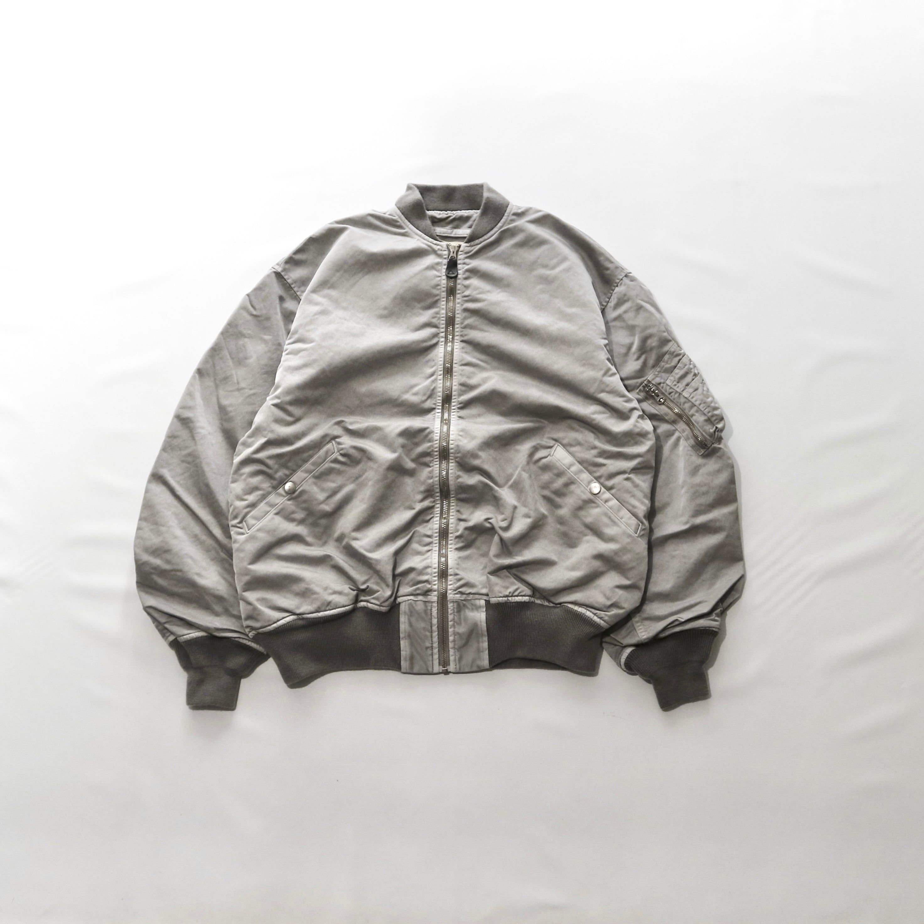 INNAT インアット】HAND-DYED BOMBER JACKET ハンドダイボンバー  