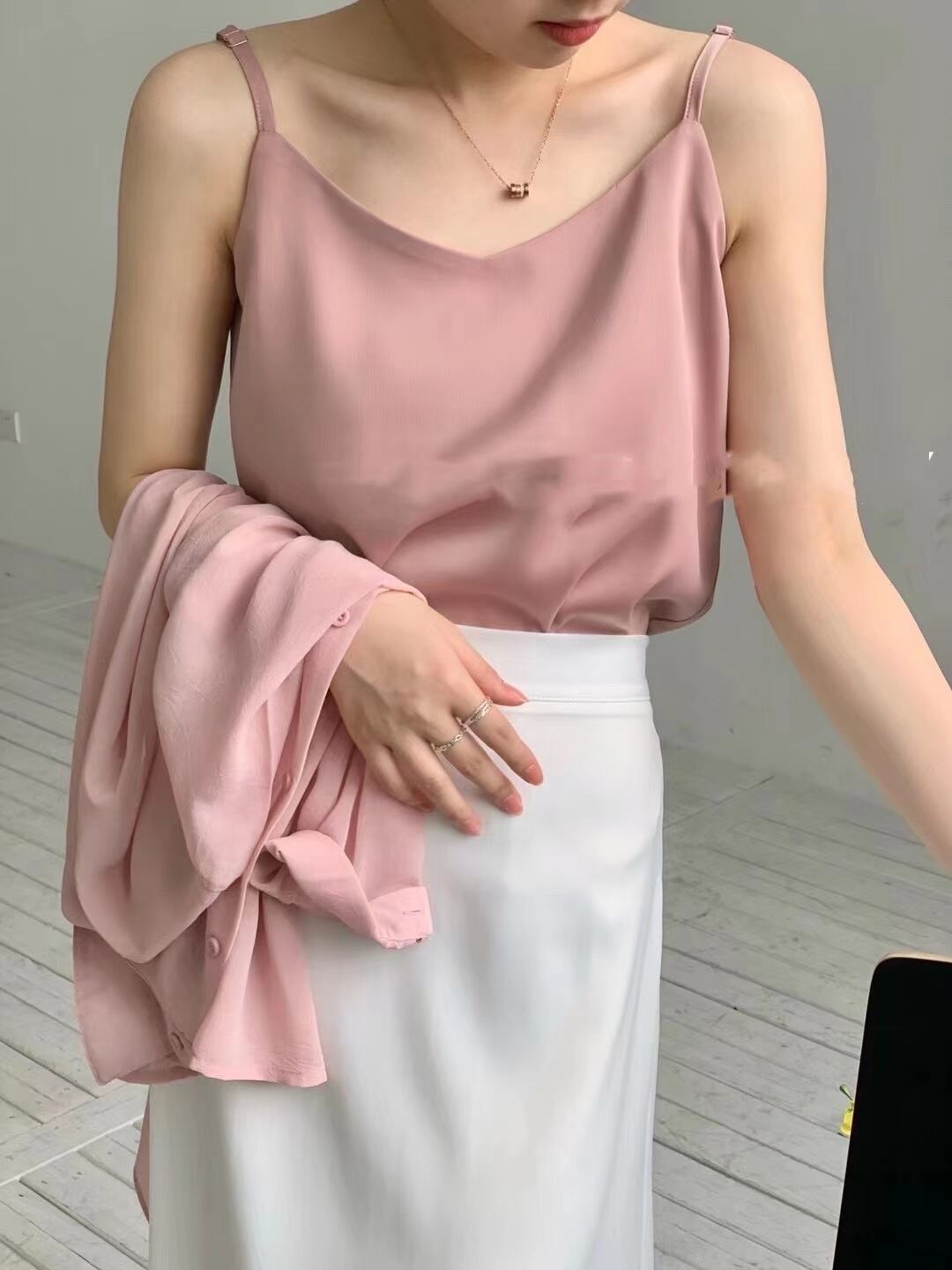 シンプルキャミソール　AJ2205-647