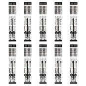 ゼブラ 油性ボールペン替芯 ジムノック K-0.7芯 黒 10本 B-BR-6A-K-BK