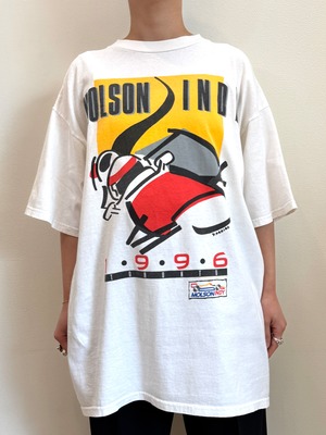CU10-5 USED TEE "Molson Indy Toronto 1996" -WHITE-