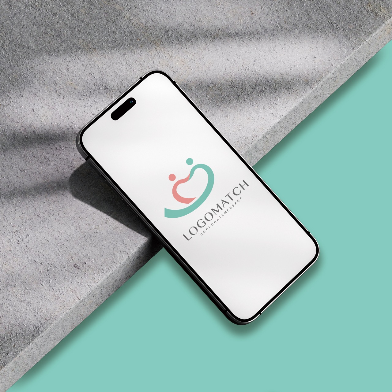 信頼と絆で結ばれるハートのロゴ