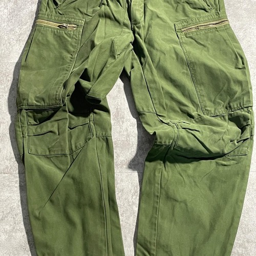 60-80s スウェーデン軍 実物 M-59 フライトパンツ C48 w29 詳細写真4