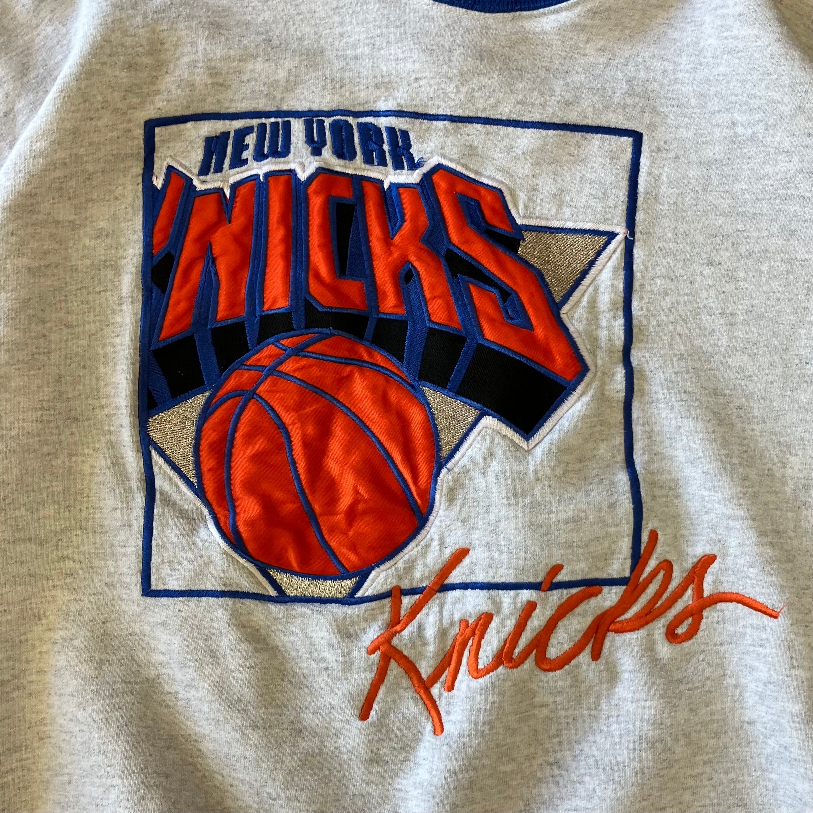 NBA NICKS 90s usa製 スウェット 刺繍 L No.2016 | 古着屋ROCKET
