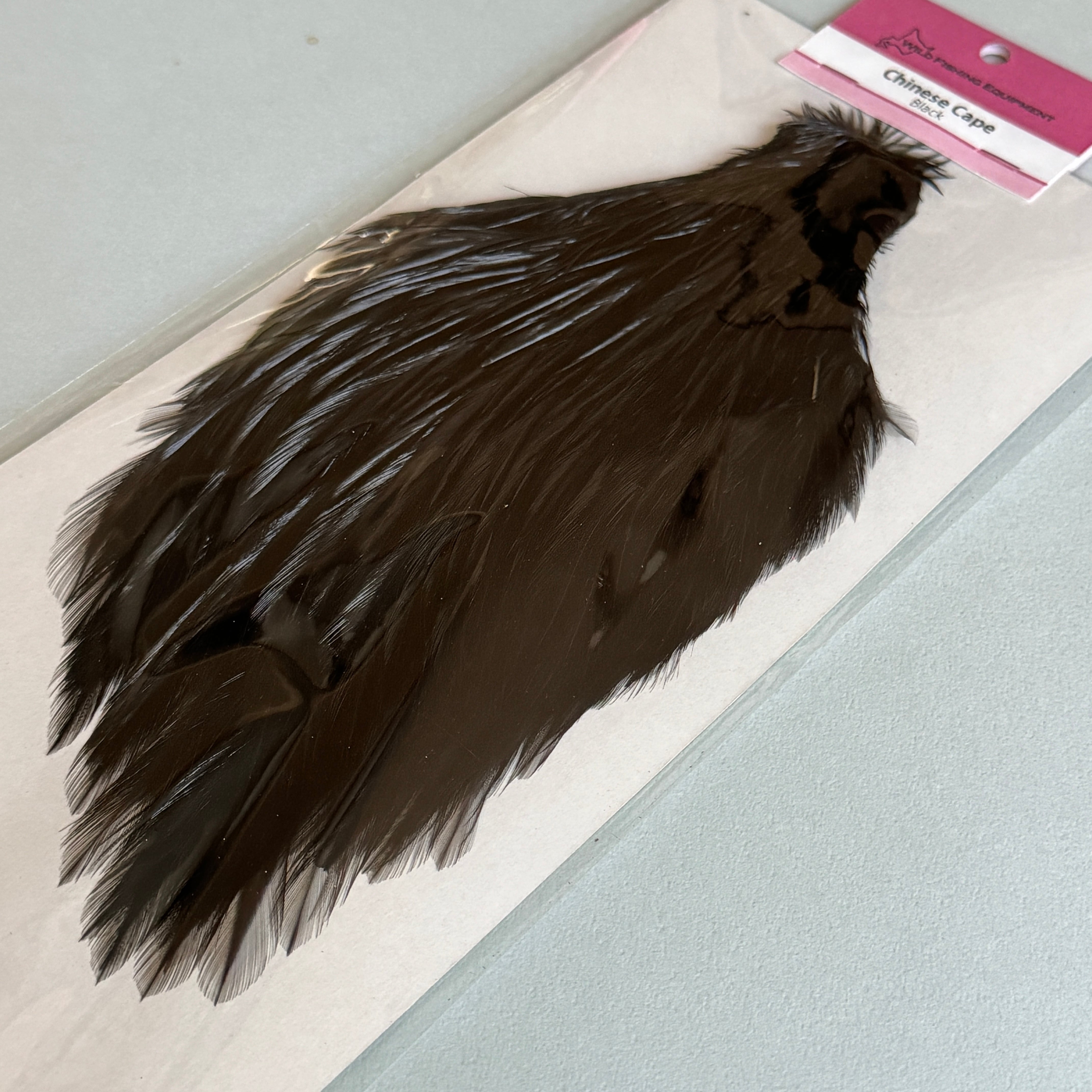 KEOUGH】コックネックハックル #2 ダイドブラック | Wild Fishing