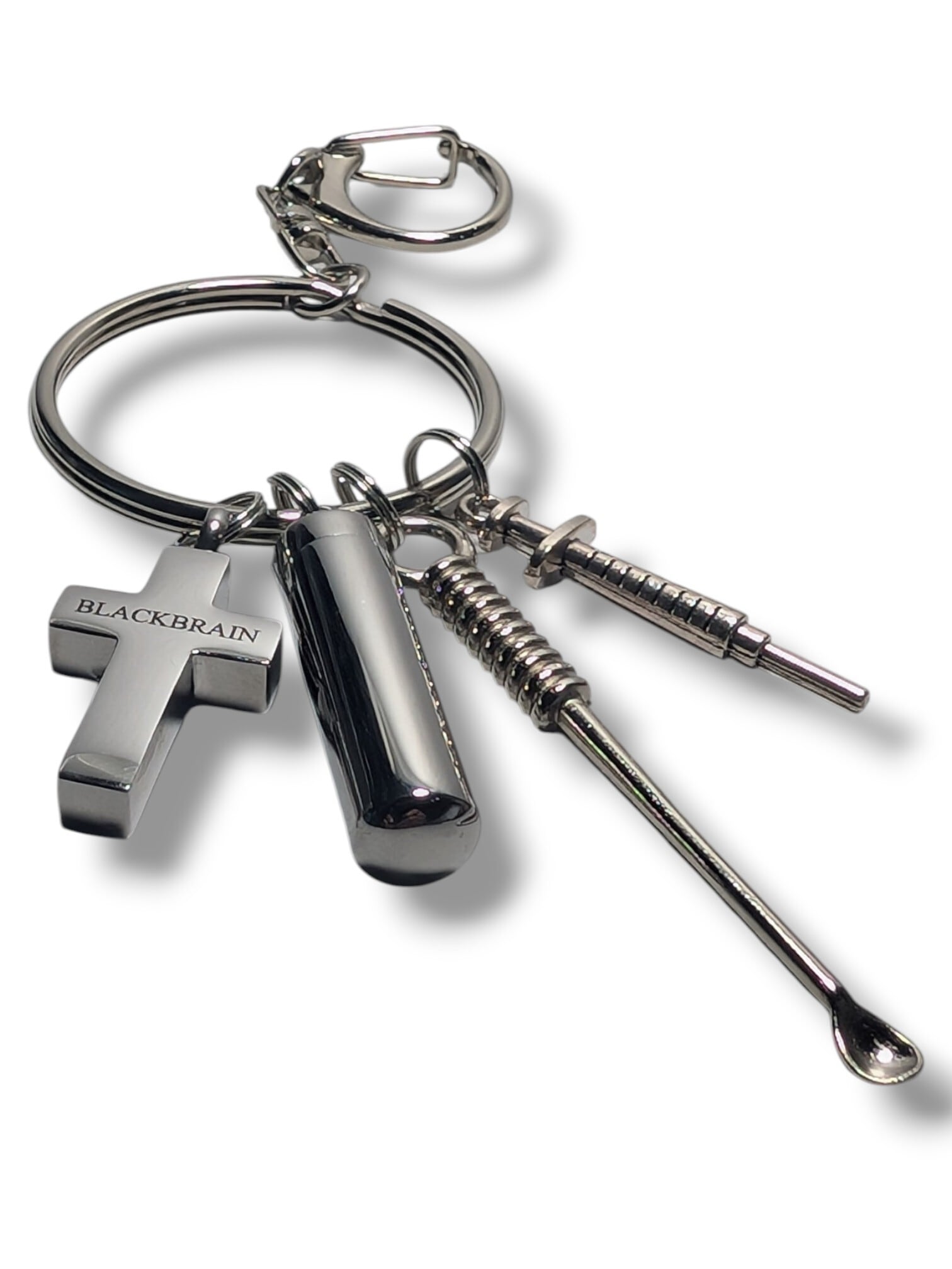 Everyday Essentials Keychain | BLACK BRAIN