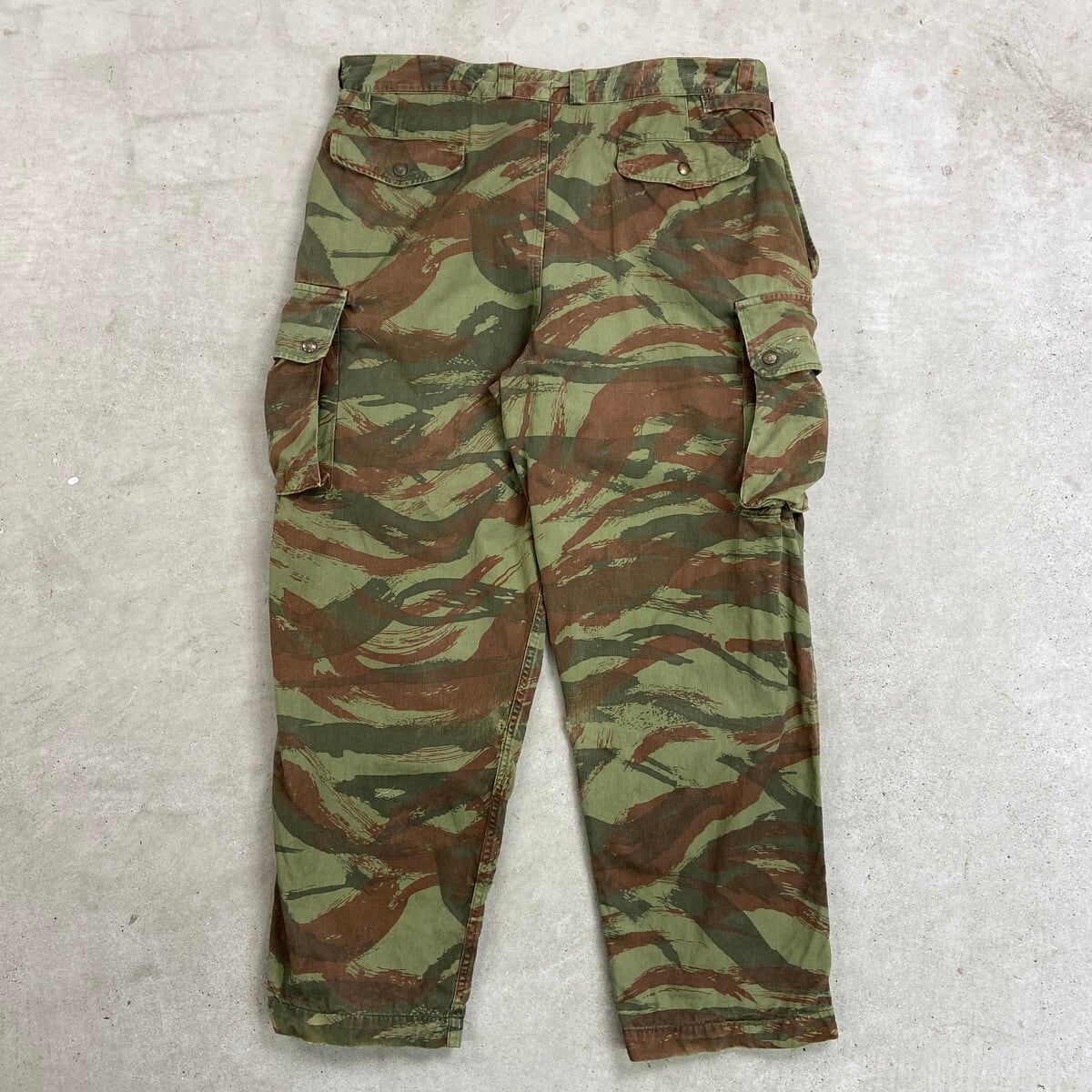 50年代 フランス軍 リザードカモ M-47 TAP47/56 パラトルーパーパンツ