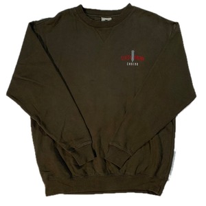 10990 Lee リー クルーネック トレーナー ブラウン L