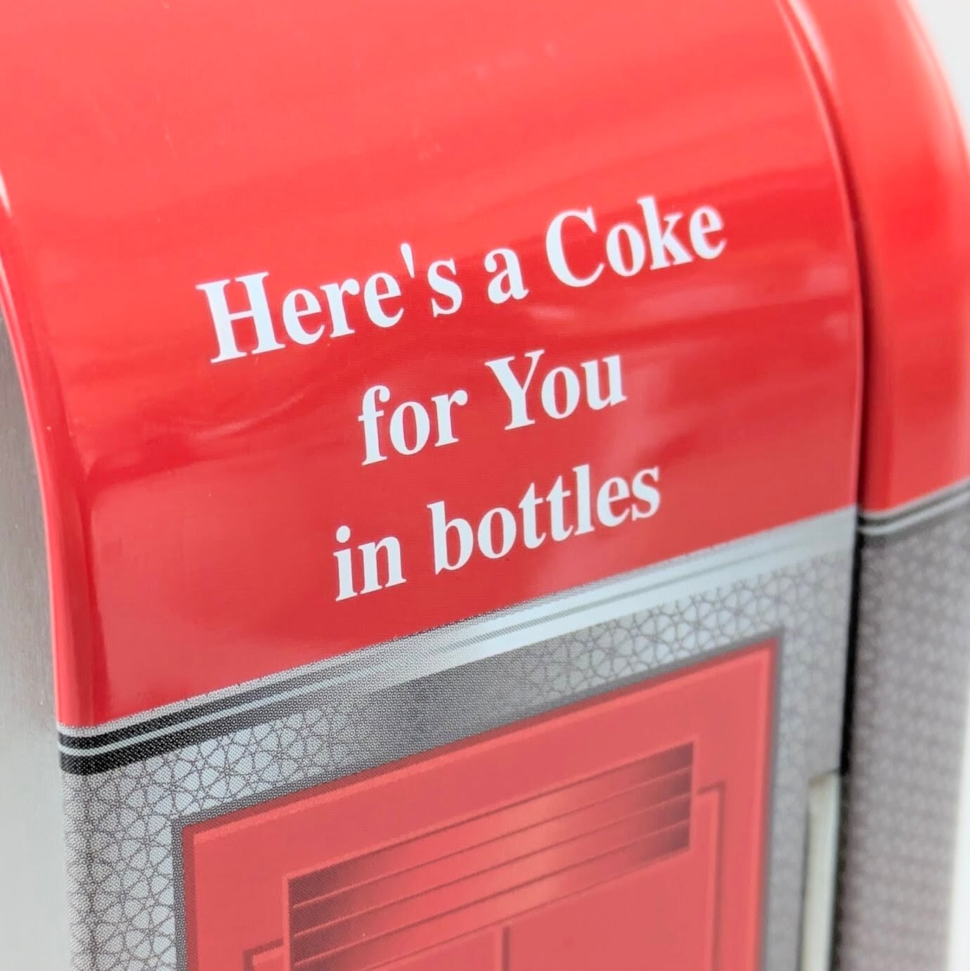 【 Coca-Cola ( コカ・コーラ ) / Coke 】 Vending machine Tin bank / 自動販売機型貯金箱 / コインバンク / 1950年代 1960年代【B】〚アメリカン雑貨 アメトイ〛