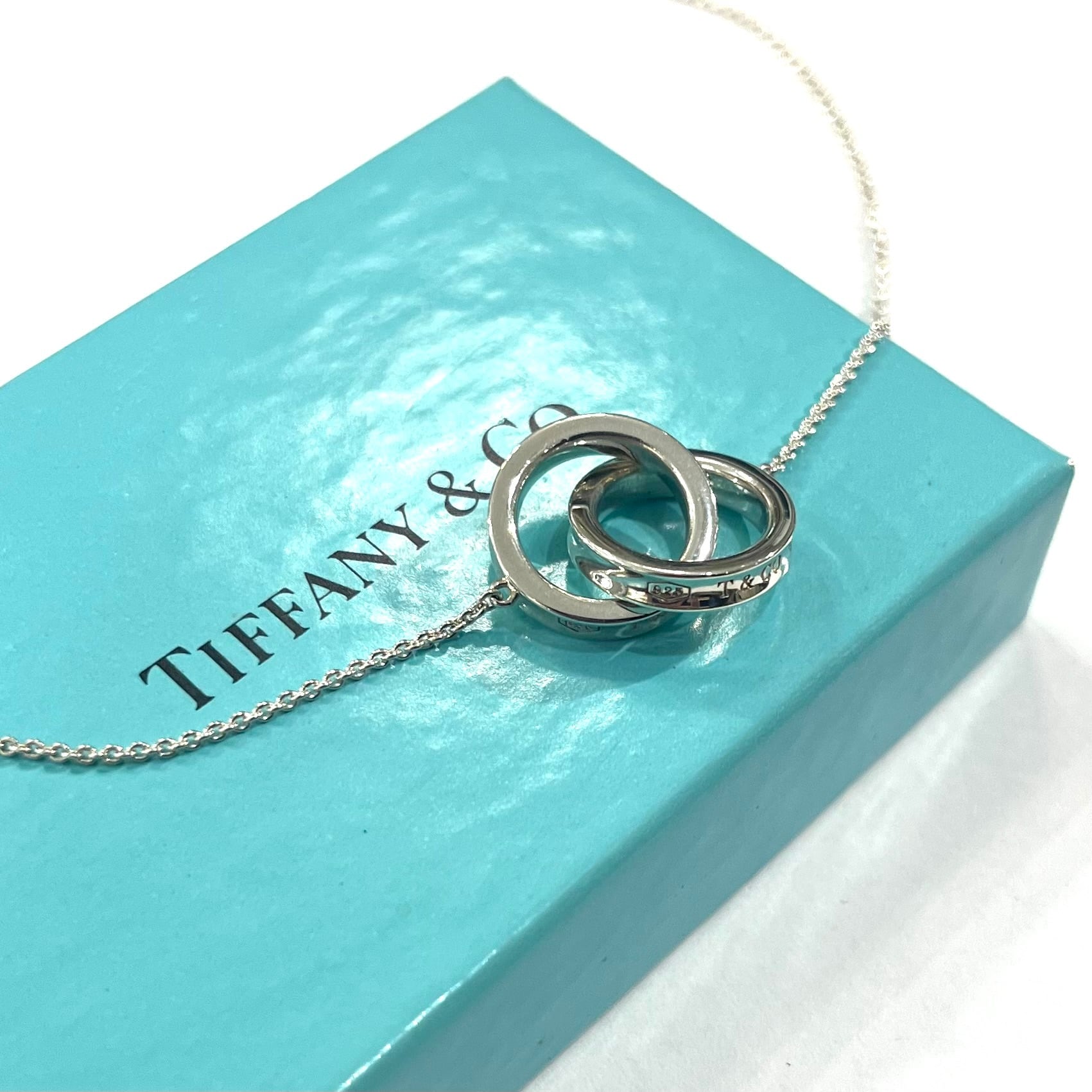 ティファニー　サークル　ネックレス　リング TIFFANY Co SV925 TIFFANY&CO.】2625 インターロッキング サークル ネックレス SV925
