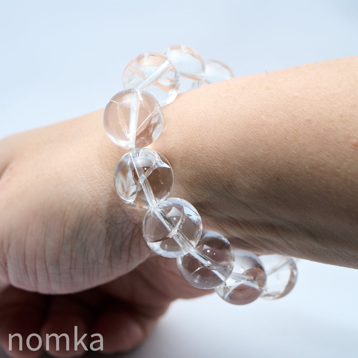 Special Price】大玉16mm アイリスクォーツ一連ブレスレット(約16.5cm