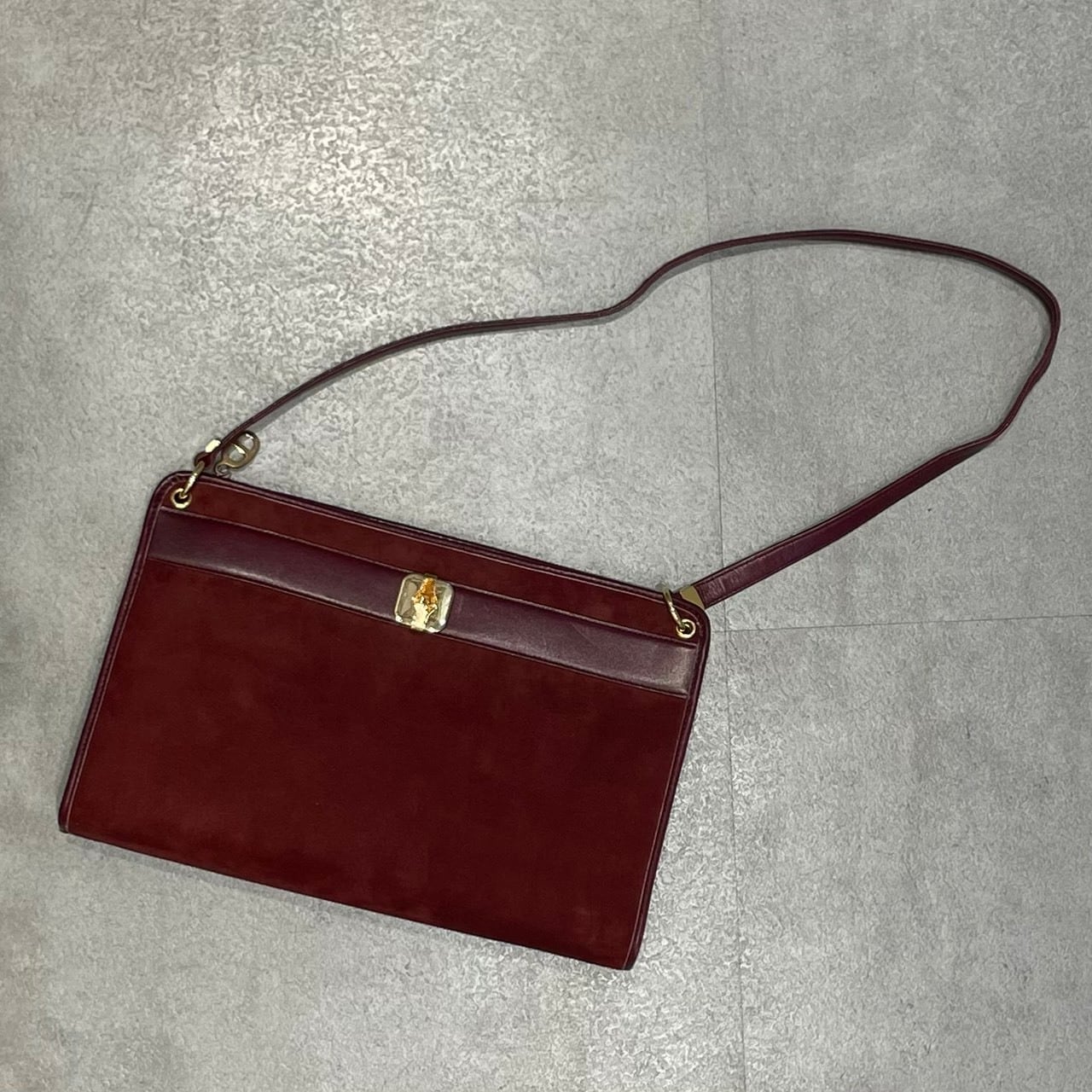 美品　Dior ディオール　ショルダーバッグ　ヴィンテージ　S8048 vintage Dior 〈ヴィンテージディオール〉ショルダーバッグ | noakes
