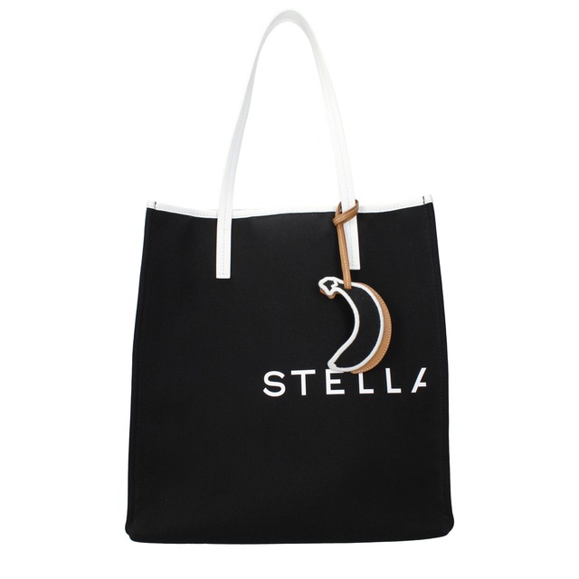【新品】STELLA MCCARTNEY ステラマッカートニー レディース ショルダーバッグ ファブリック ブラック 7B0133WP05151000